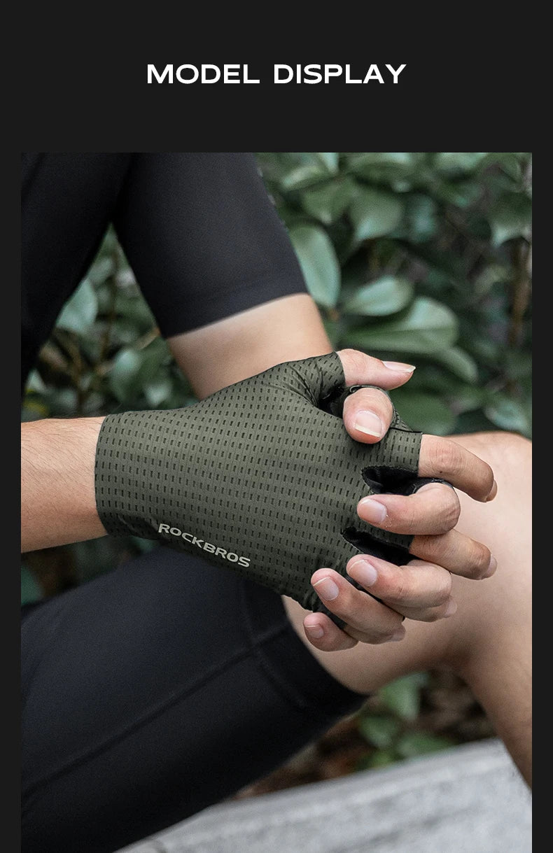 Half Finger Cycling Gloves for Summer MTB Riding