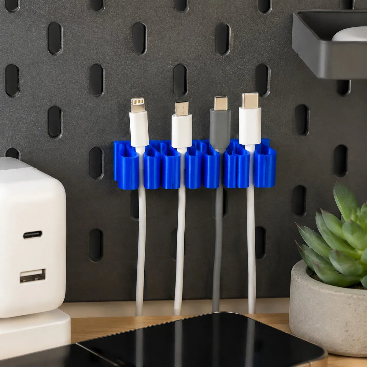 Kabelholder for SKÅDIS-pegboard