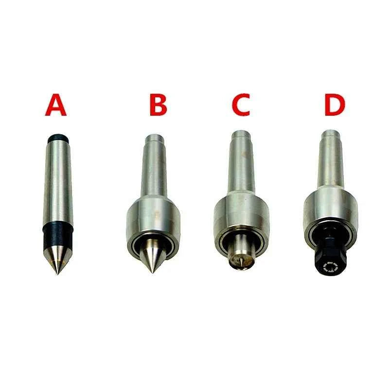 MT2 Lathe Center Options – Point, Flat-End and ER11