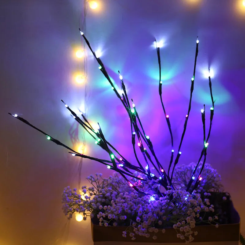 20-LED Decorative Branch Light, Battery Powered