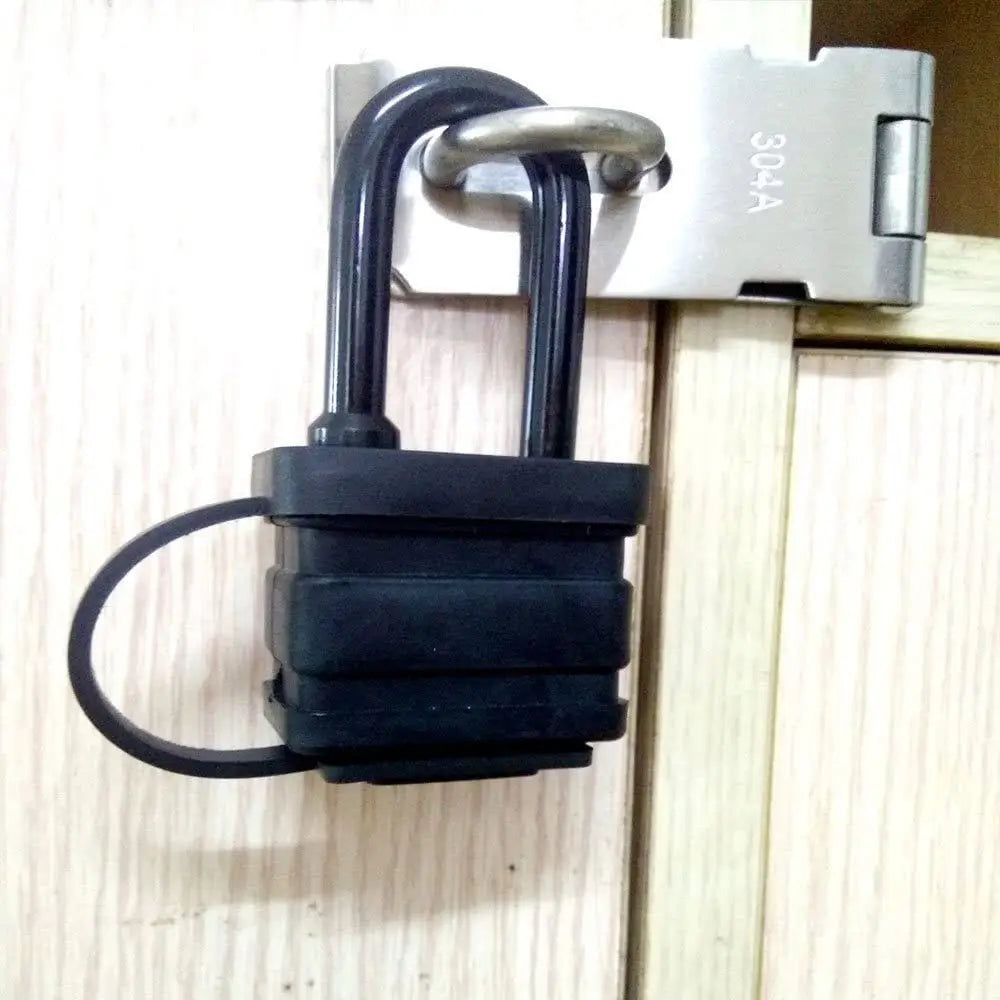 Plastic-Covered Keyed Padlock