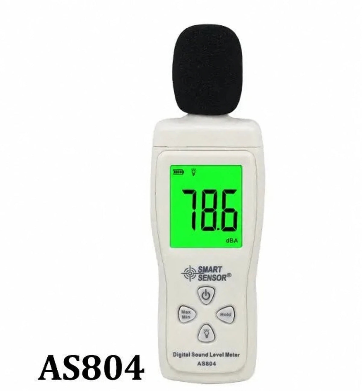Sonomètre numérique AS804, 30–130 dBA
