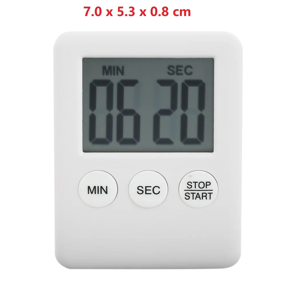 Wind-Up Kitchen Timer, Mechanical 60-Minute Dial, 4 Styles