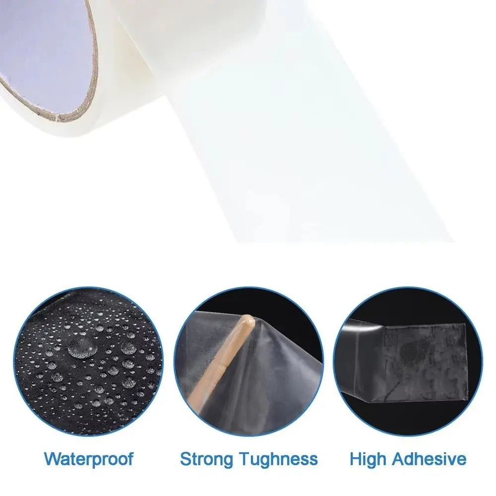 Clear Greenhouse Film Repair Tape — 10 m
