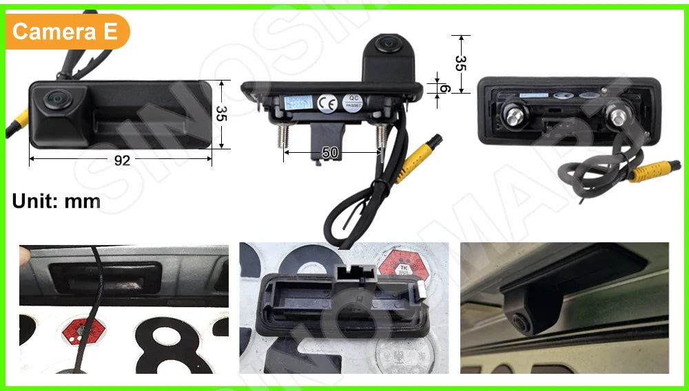Dynamic Trajectory Reverse Camera for MQB Vehicles