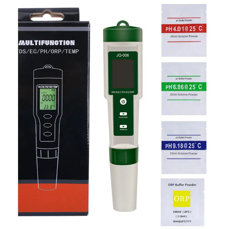 Digital Water Quality Tester - Function Options