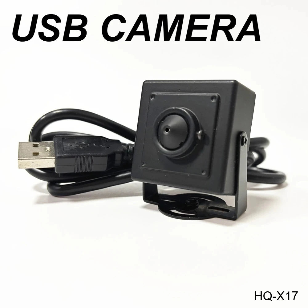 4K 8MP USB mini kamera 30fps z objektivom 3,7 mm