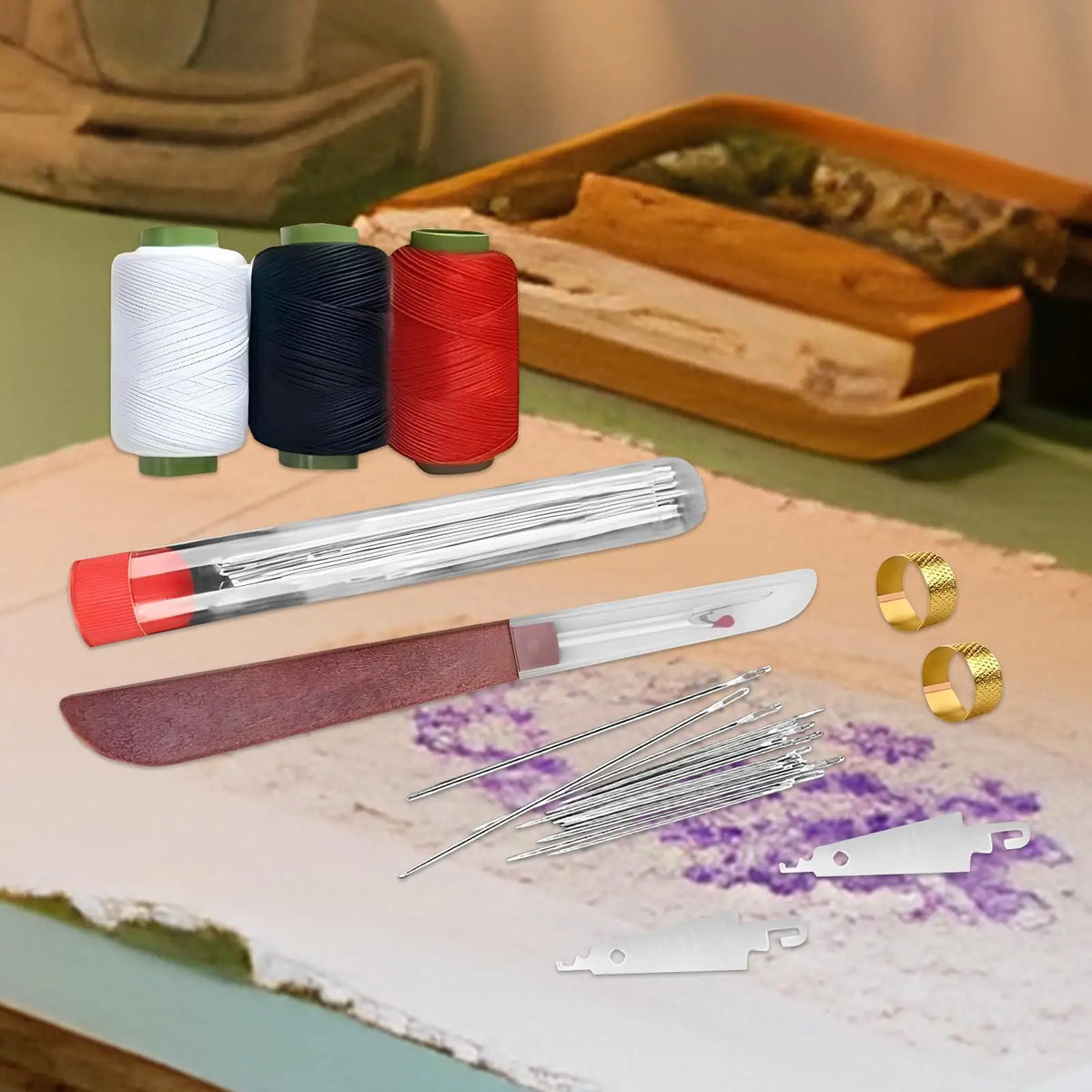 37-Piece Portable Sewing Repair Kit