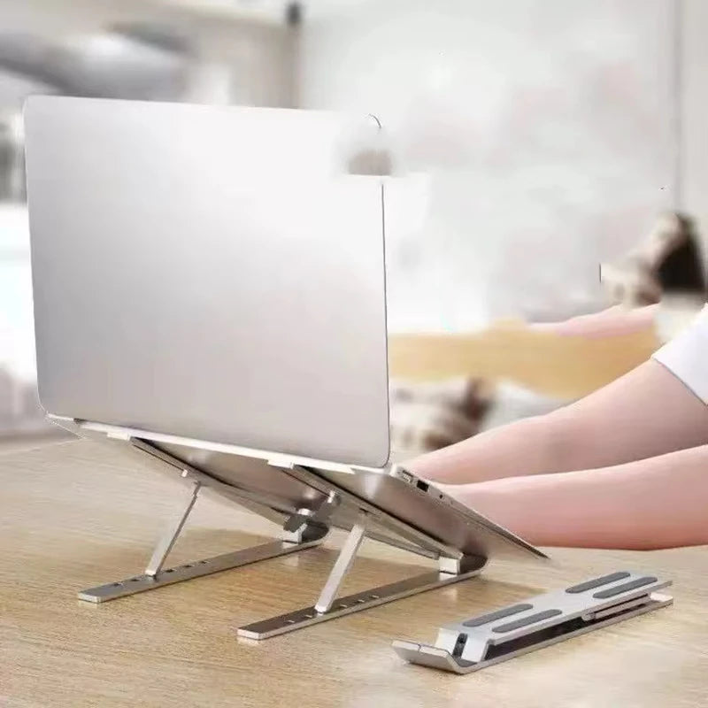 Portable Aluminum Laptop Stand Foldable Notebook Holder