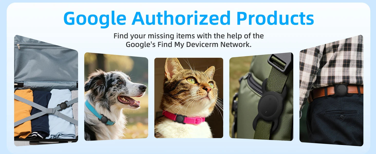 Bluetooth Key Finder Tracker Tag for Keys, Wallet, Pets & Bags