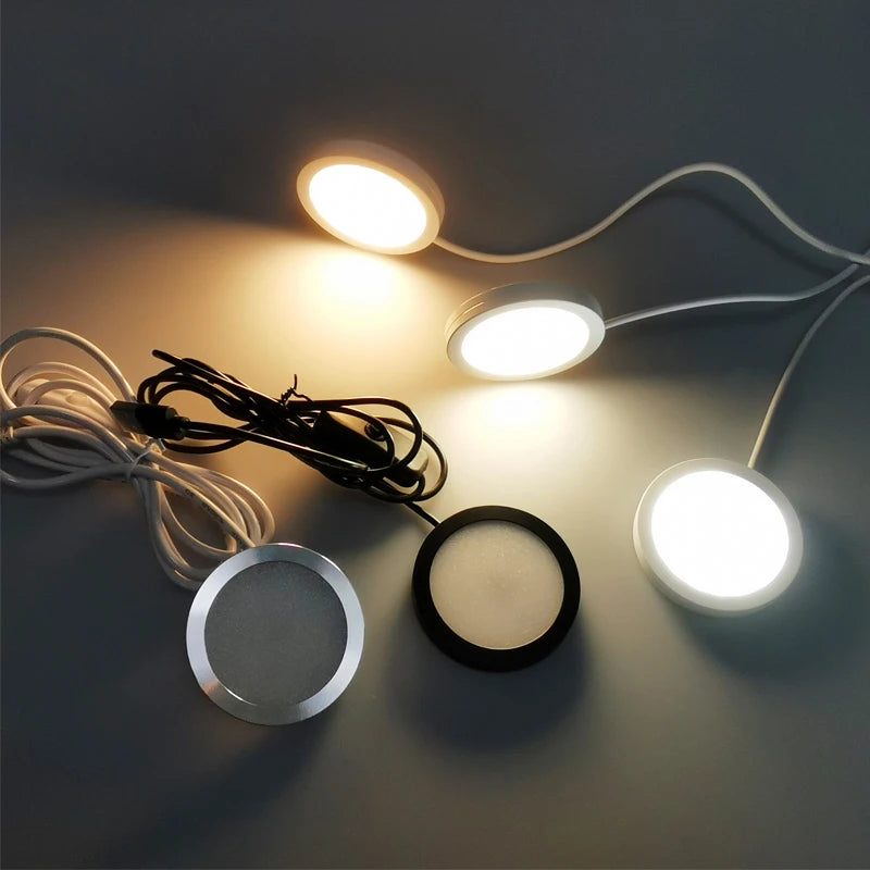 Mini luz USB de 5 V para armario, opciones de cable y color