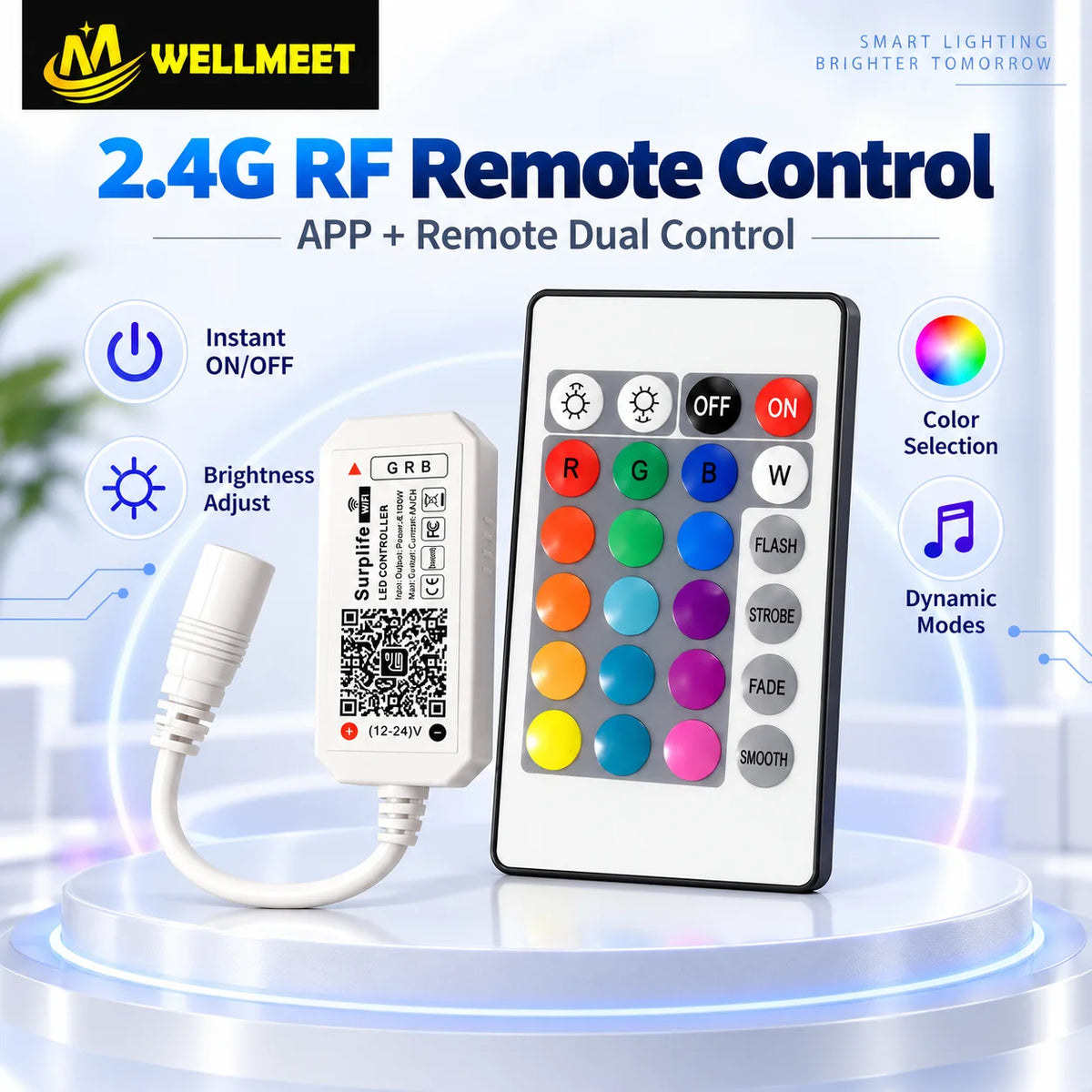 WLAN/Bluetooth-LED-Streifencontroller - RGB/RGBW