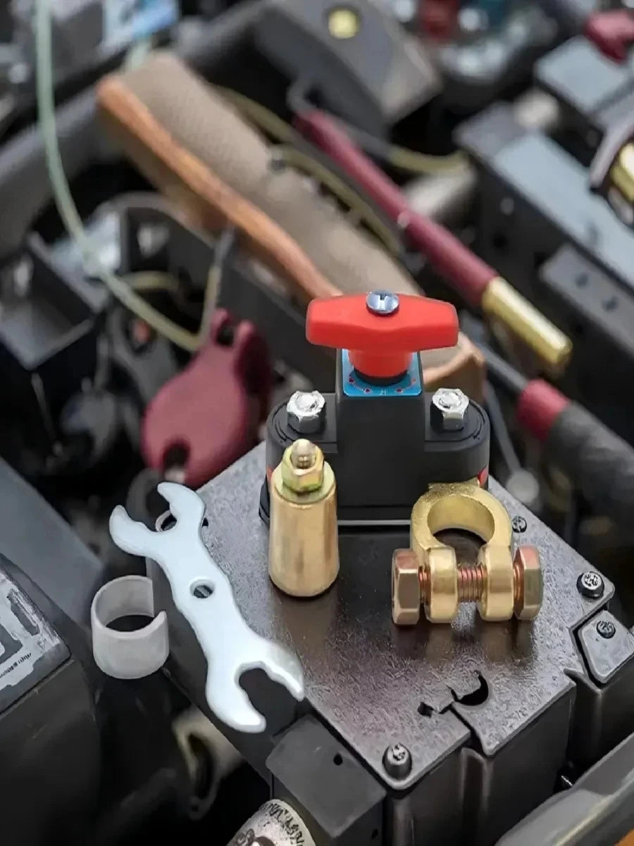 12V/24V Car Battery Cut Off Switch Disconnect Automatic Circuit Breaker Anti-Leakage Switch Isolator For Cars Truck