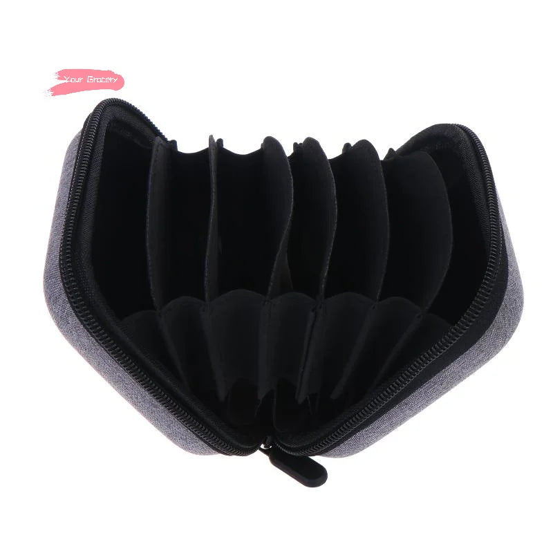 Hard Camera Filter Case with Six Divider Slots