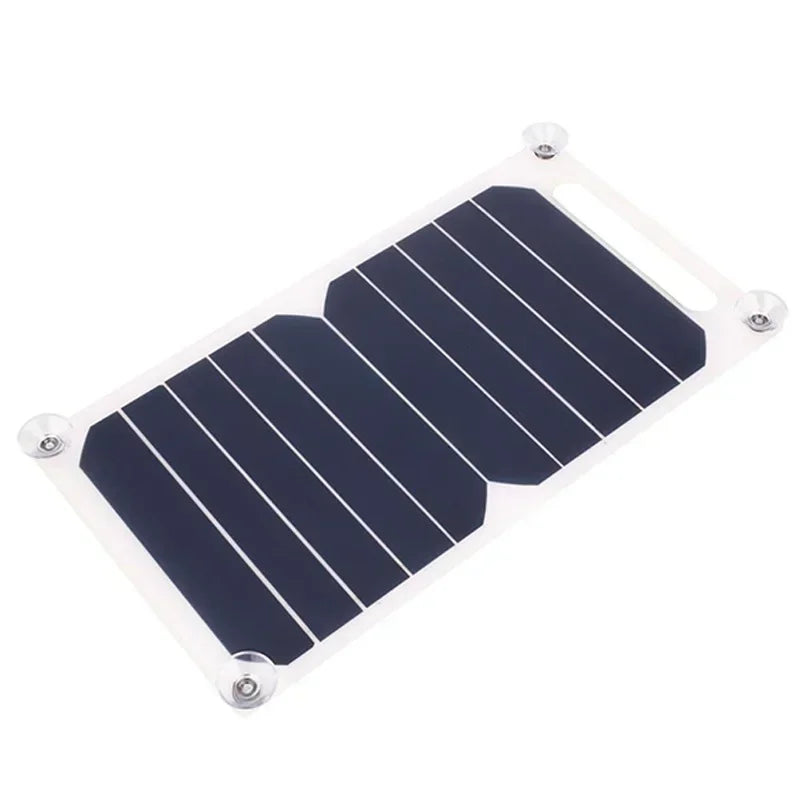 Portable USB Solar Panel with Carry Slot & Hanging Eyes