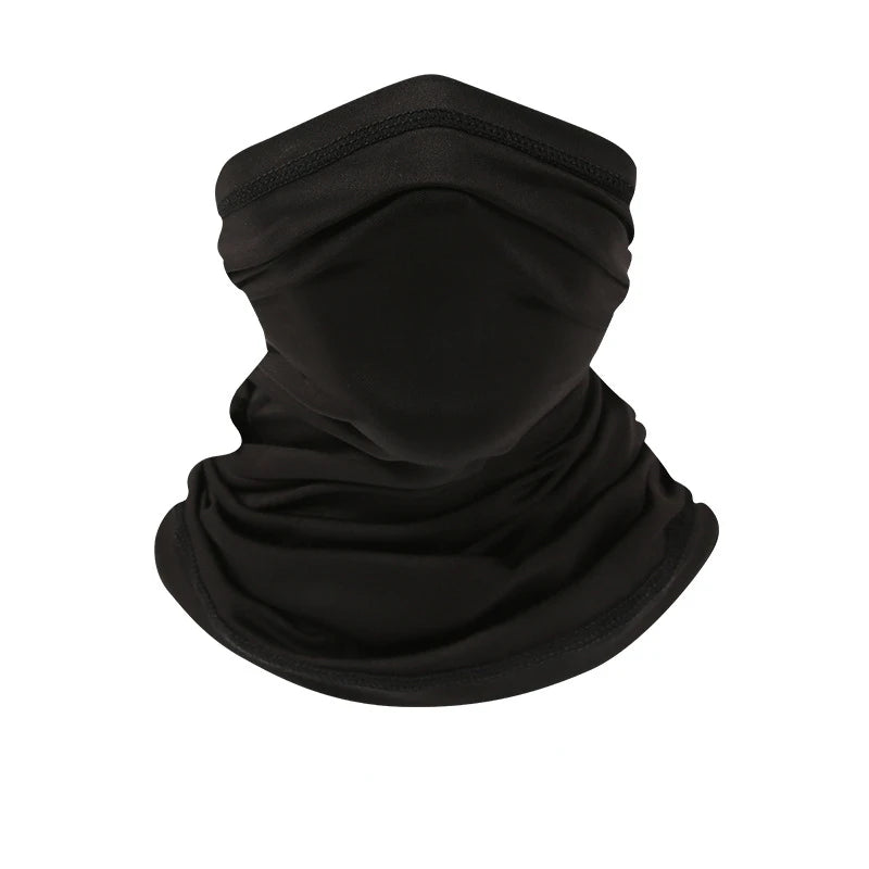 Outdoor Ice Silk Sun Protection Bib Spring and Summer Motorcycle Neck Cover Sports Magic Bandana Riding Mask Full Face