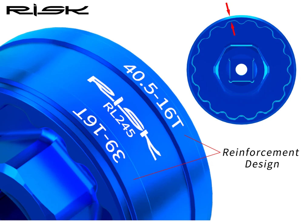 RL244–RL247 Bicycle Bottom Bracket Tool Options