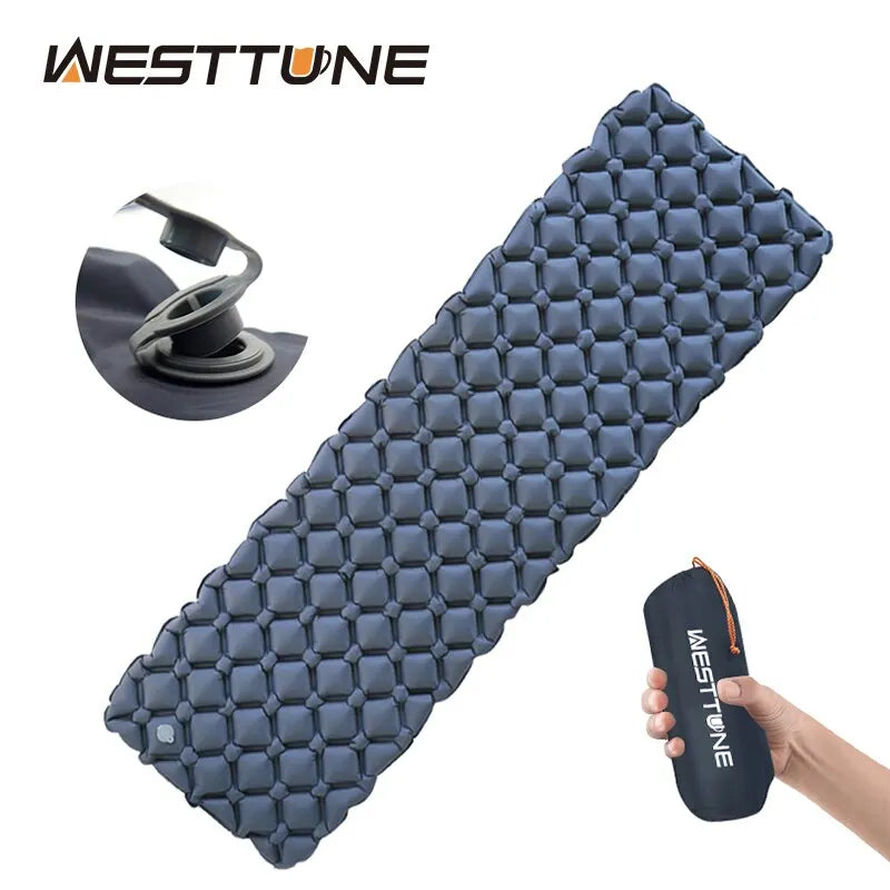 Ultralight Inflatable Camping Sleeping Pad, 550g for Travel
