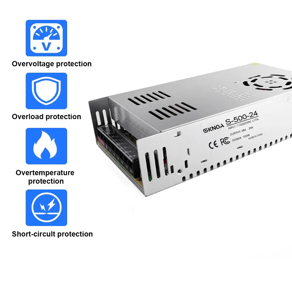 DC Switching Power Supply - Voltage and Power Options