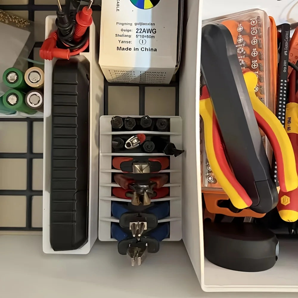 Multi-Slot Pliers Organiser Tray