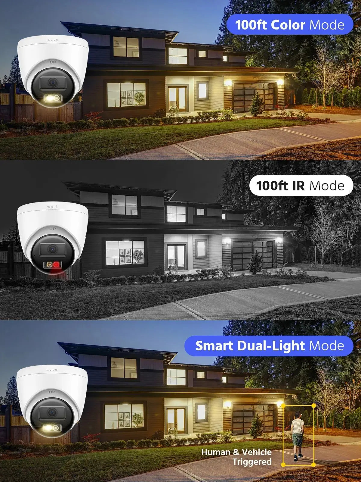 ANNKE 8MP 4K PoE Outdoor Security Camera with Two-Way Audio