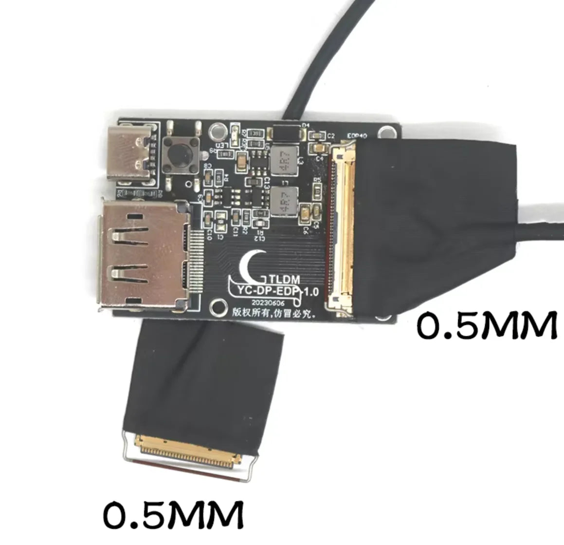 Opțiuni placă driver DisplayPort către eDP