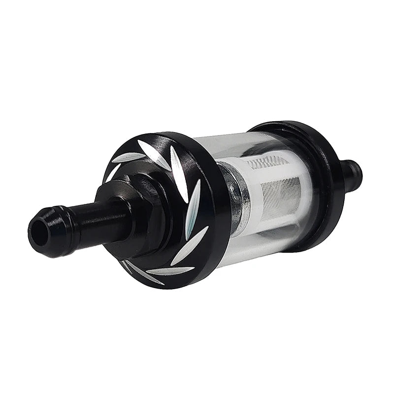 8mm CNC Motorcycle Gas Fuel Gasoline Oil Filter Moto Accessories For ATV Pit Bike Car Motorcycle Oil Cup Universal Accessories