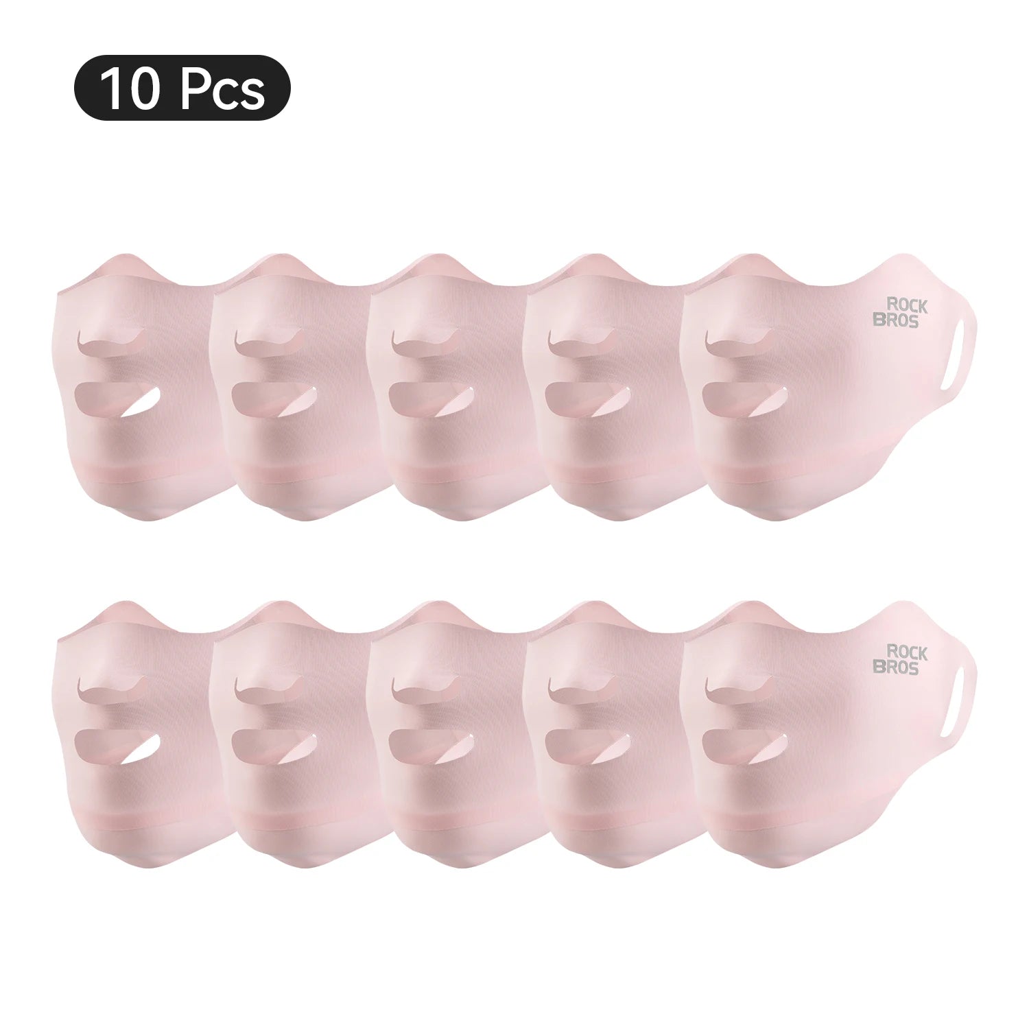 UPF50+ Ice Silk Cycling Face Mask for Sun Protection