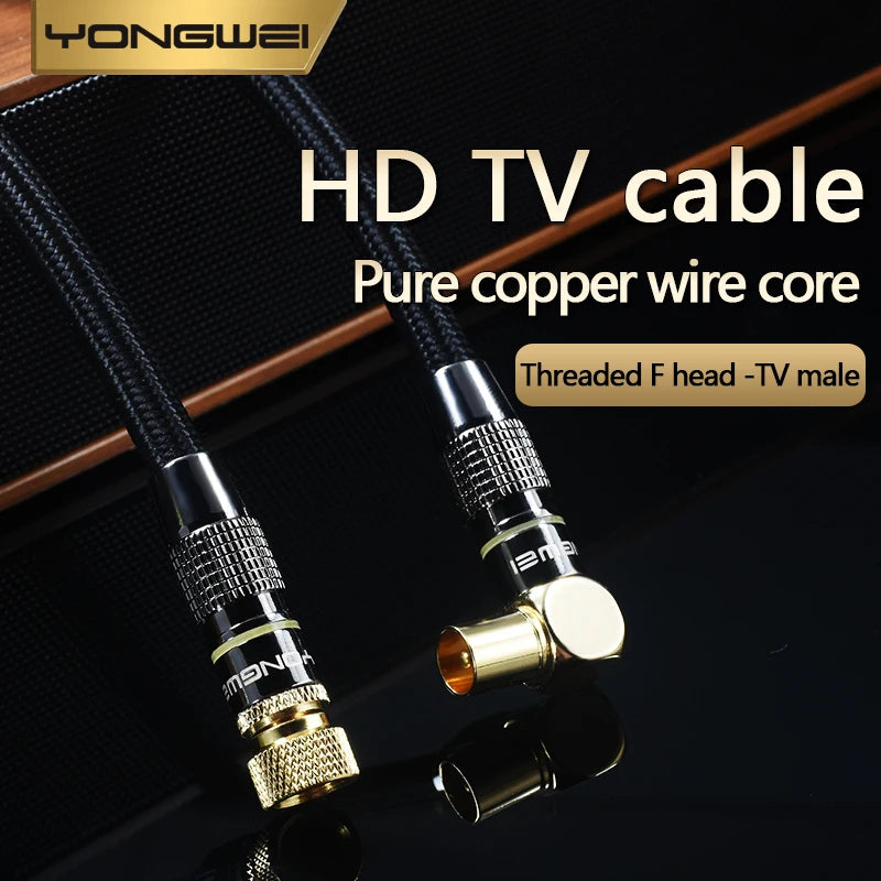 TV Aerial/RF Cable, Connector and Length Options