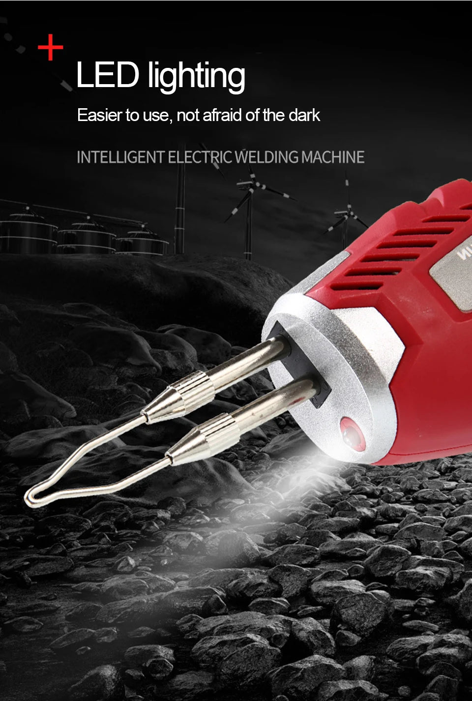 180W Fast Thermal Electric Soldering Iron Industrial-grade High-power Welding Repair Tool Soldering Gun EU Plug Rework Station