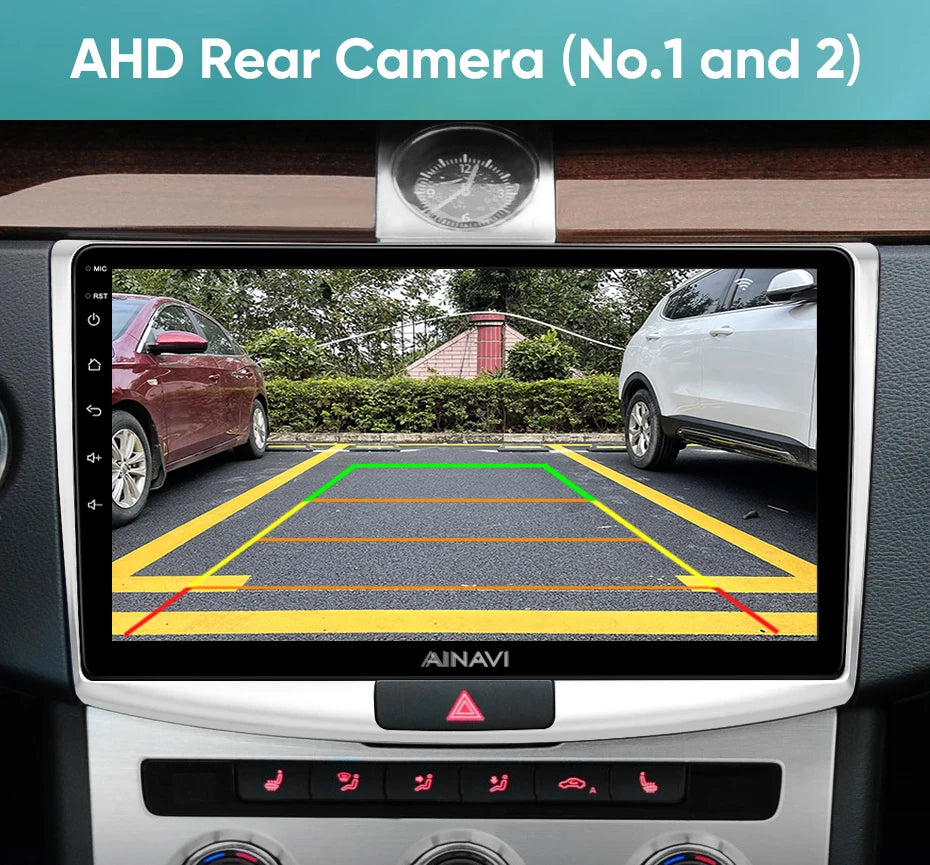 Rearview Backup Camera 1080P Waterproof 125° Wide-Angle