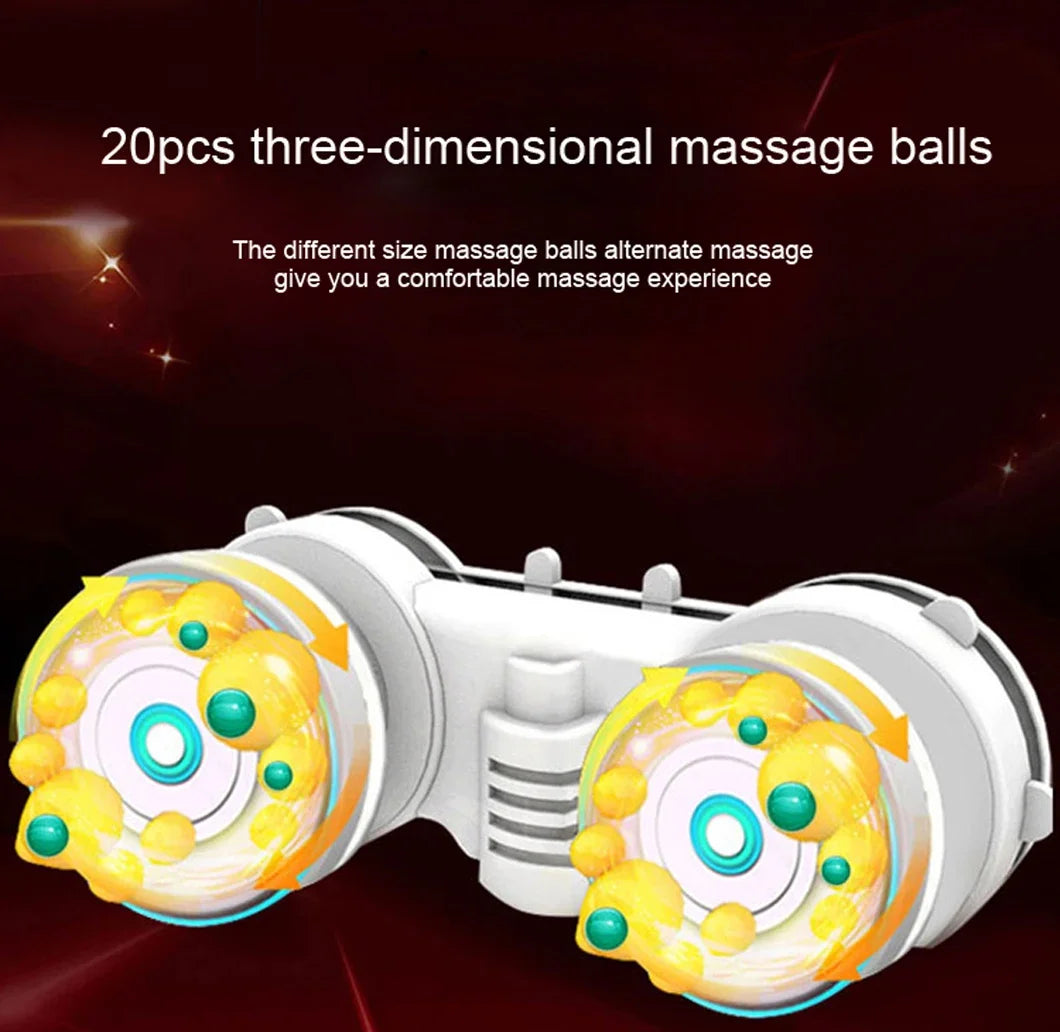Hot Compression Electric Foot Massager Heating Therapy Shiatsu Kneading Roller Muscle Relaxation Pain Relief Foot Spa Machines