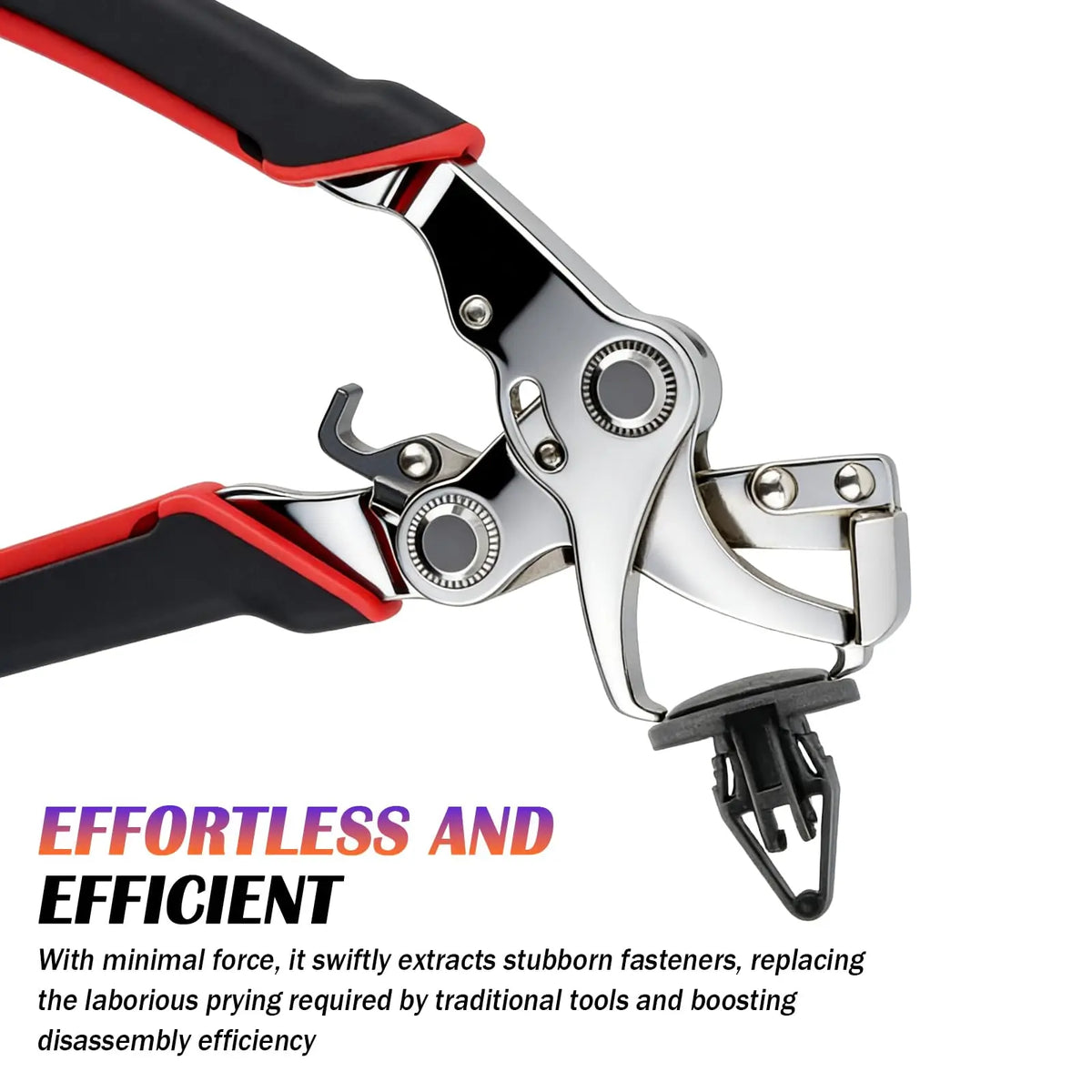 Car Trim Clip Removal Pliers with Spring-Loaded Handle