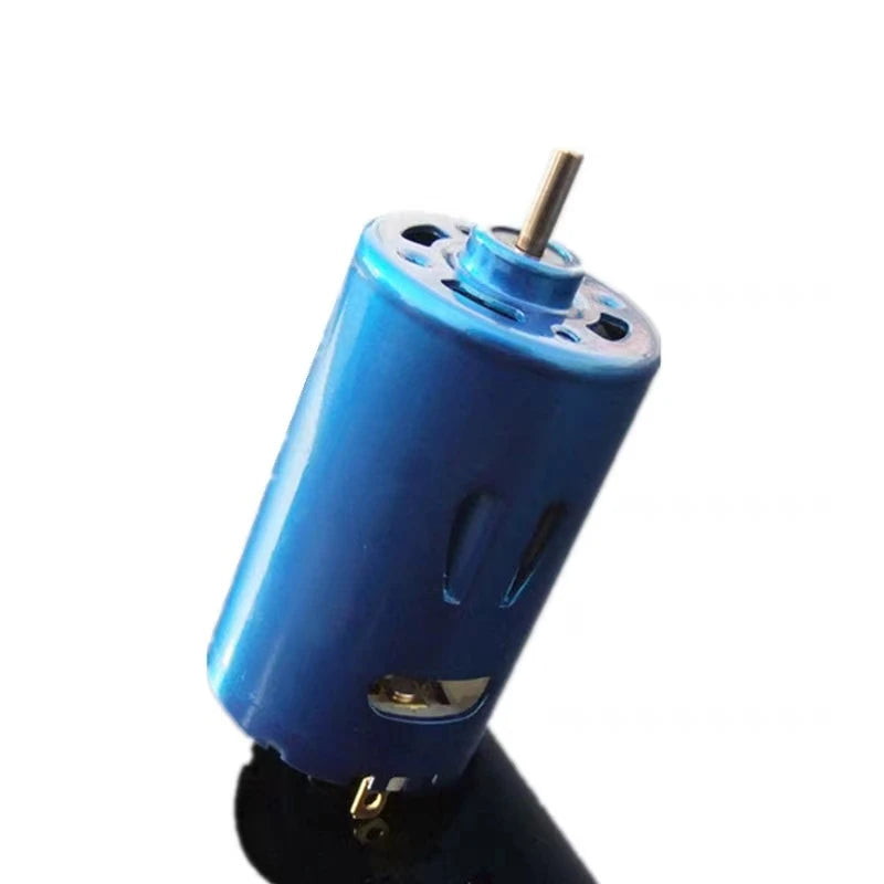 Silnik prądu stałego RS-550 z okrągłym wałem o średnicy 3.17mm