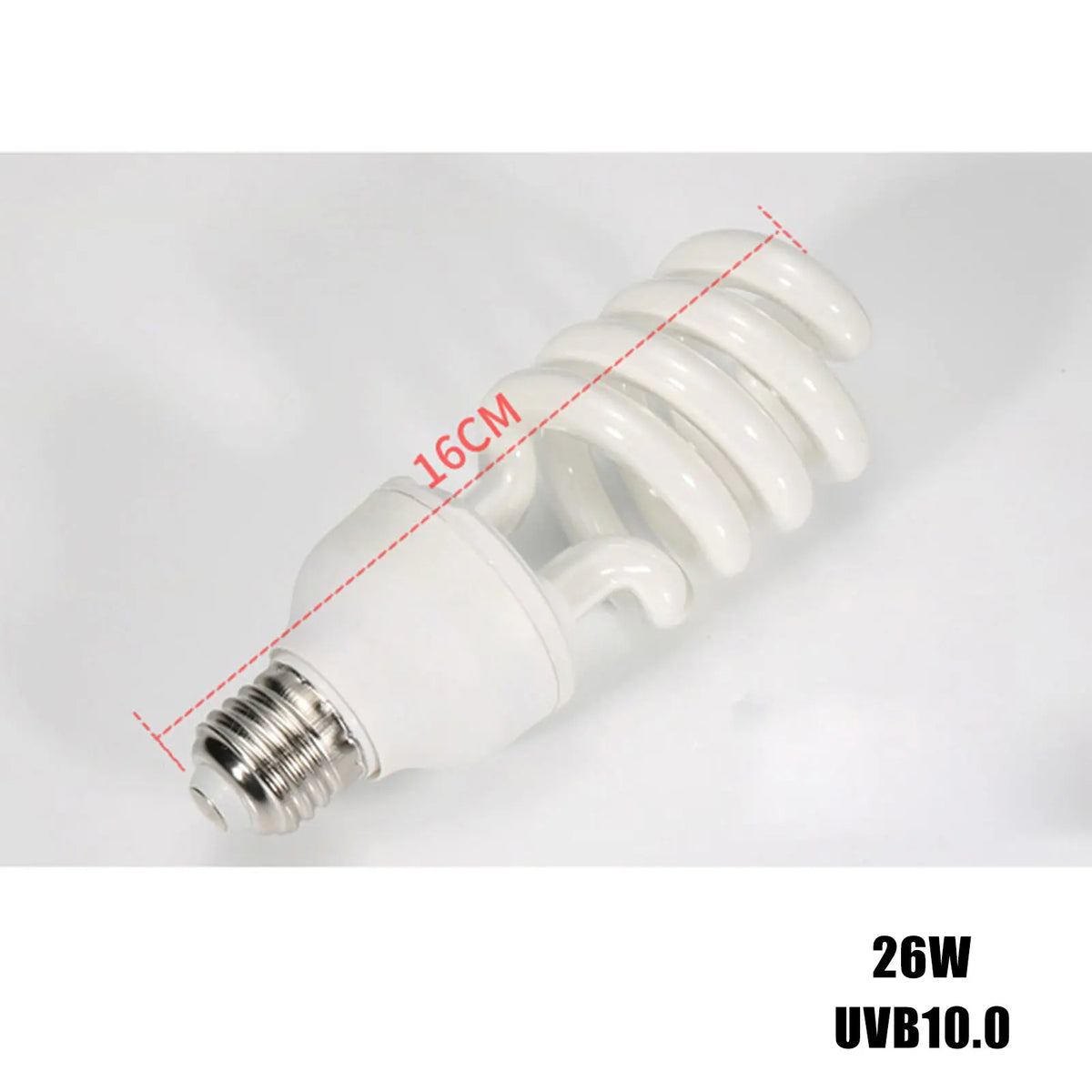 Reptile UVB Heat Bulb, 5.0 or 10.0 UVB, 13 W or 26 W