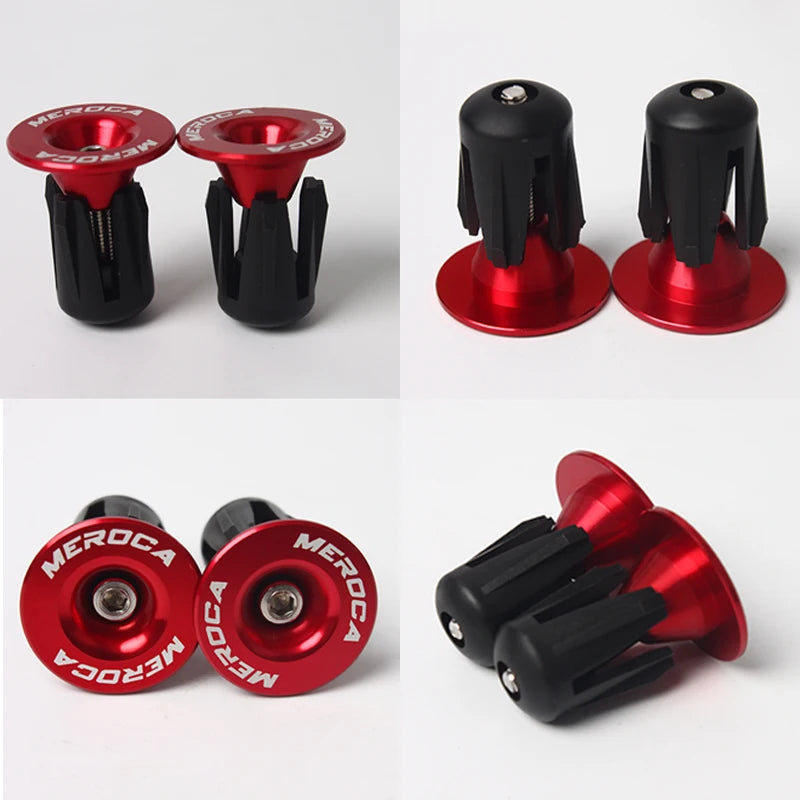 Bicycle Bar End Plug Road Mountain Bike Handlebar End Cap Aluminum Bicycle Handle Bar End Cap MTB Handlebar Plugs