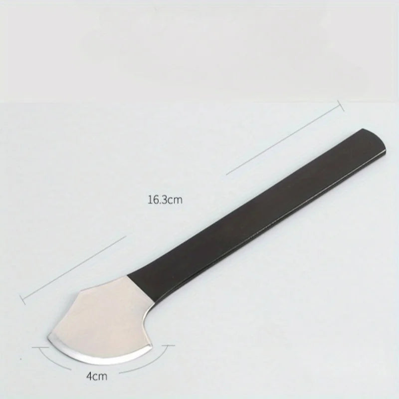 Cuchillo para Desbastar Cuero con Hoja Afilada de Acero al Manganeso