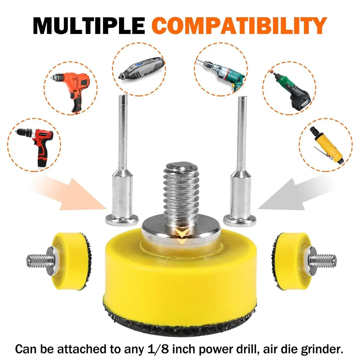 25 mm Wet and Dry Sanding Disc Kit