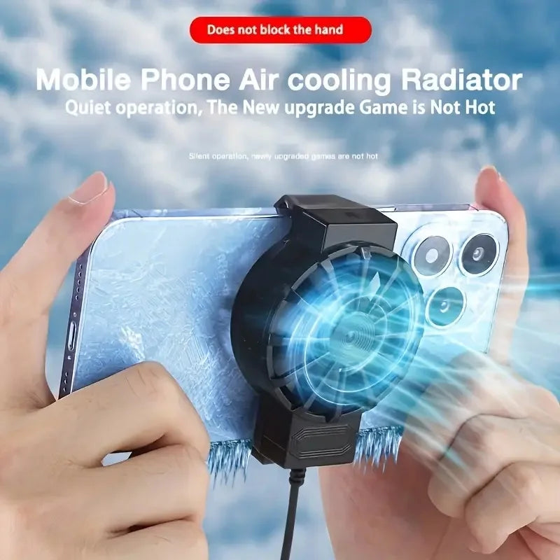 Mini USB-Powered Phone Cooling Fan