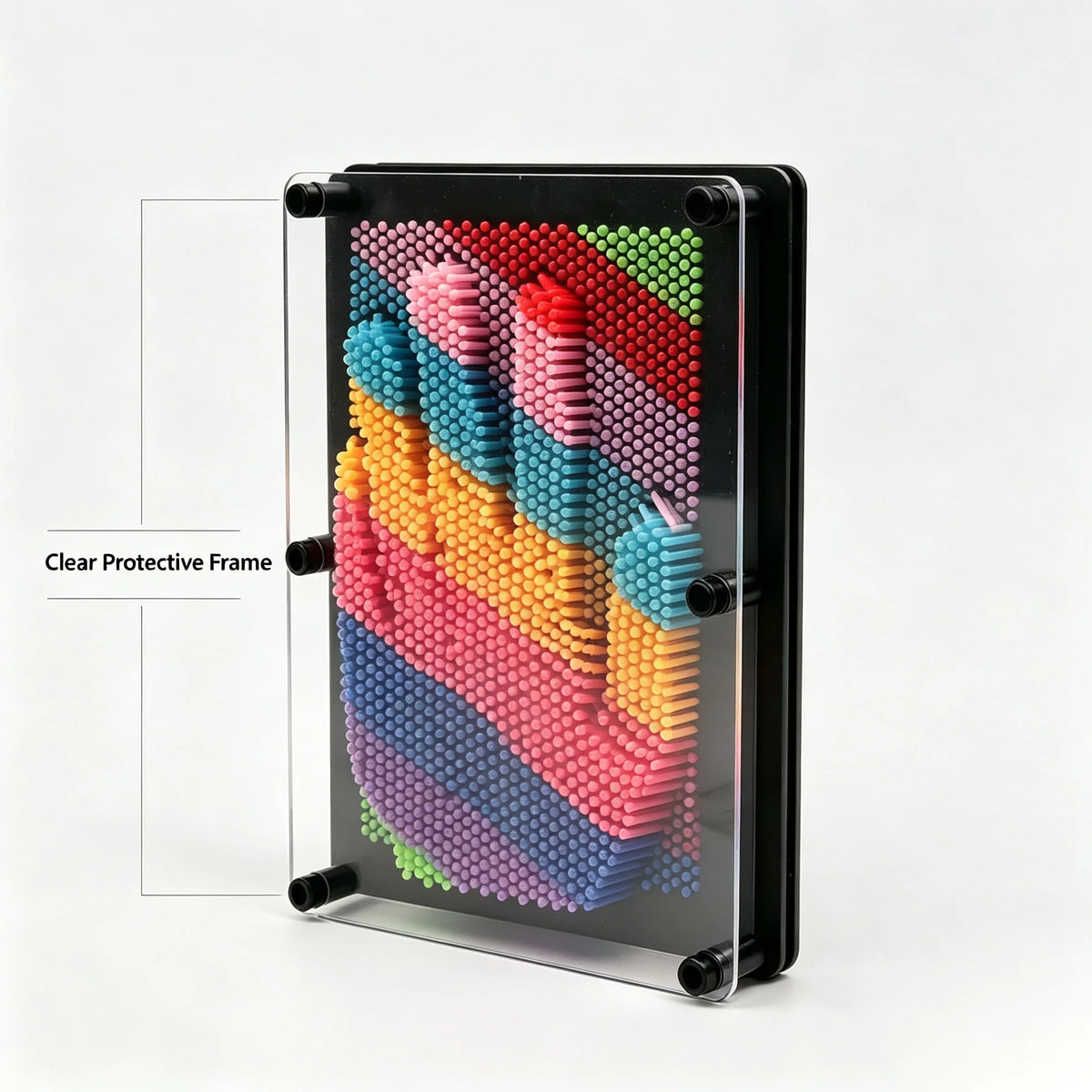 Mini 3D Pin Art Bord - 8,5 cm