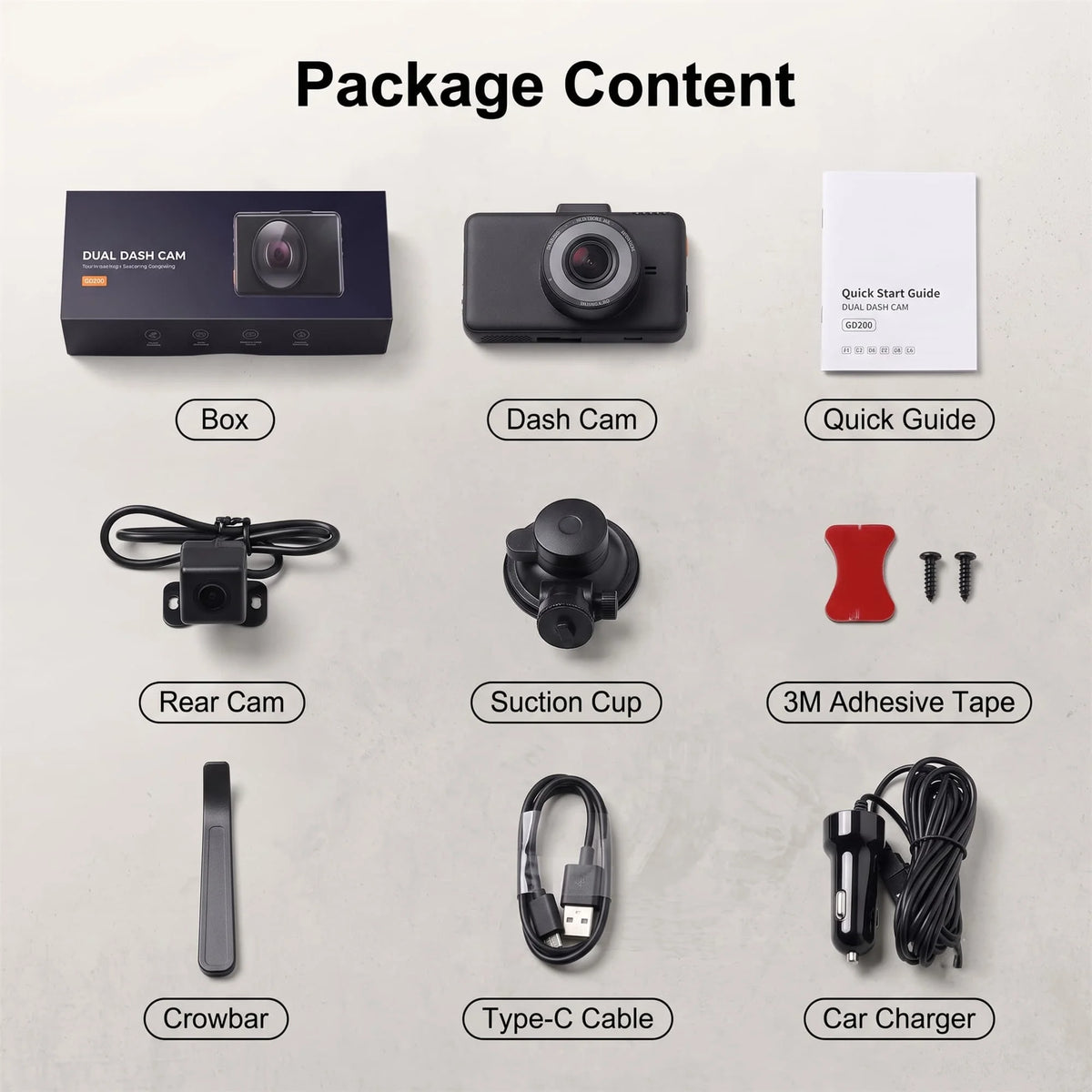 TSS-S10 Vehicle Dash Camera
