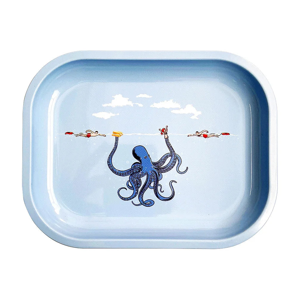 Printed Metal Storage Tray, 18 x 14cm