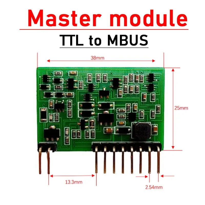 Konwerter TTL UART do M-Bus - master lub slave