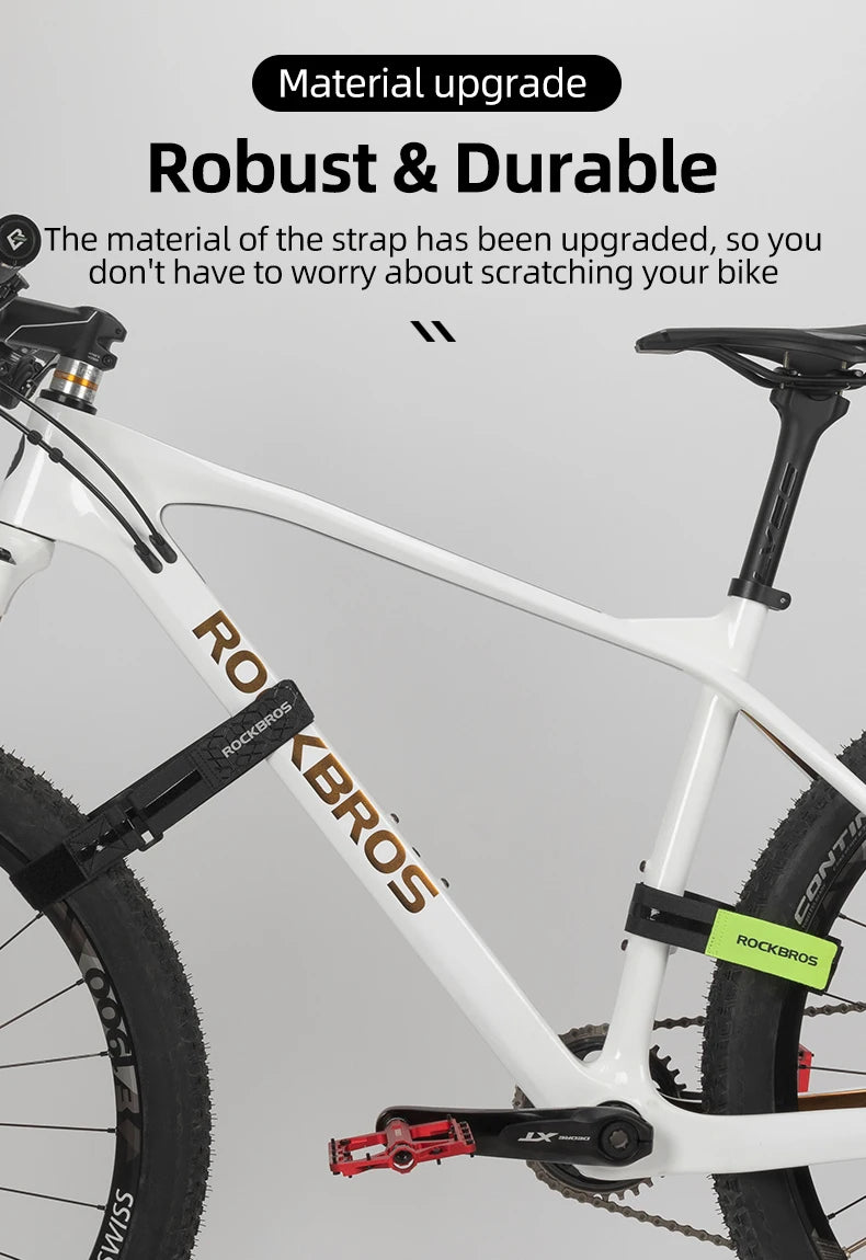 Adjustable Bicycle Strap Tie Rope for Outdoor Luggage Storage