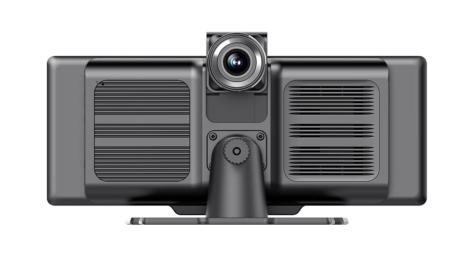 Wireless CarPlay Screen with 4K Dash Cam and GPS
