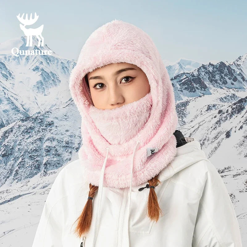 Winter Ski Mask Balaclava Full Face Fleece Hood Neck Warmer