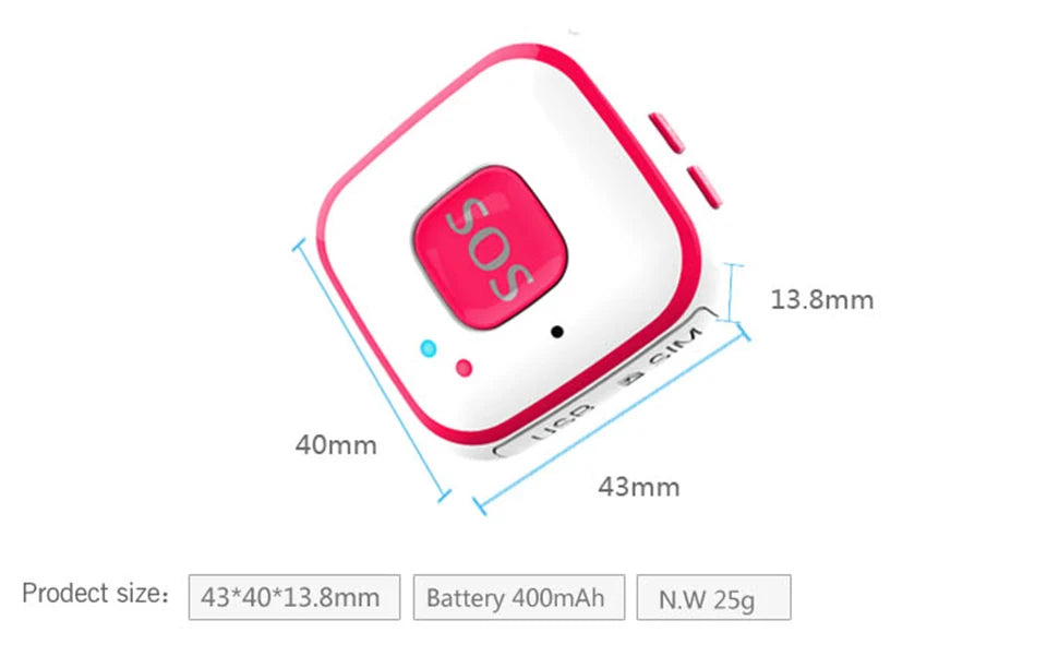 Kids Elder Car GPS Tracker Kinderen GPS V28 Locator Pendant Twee-wegs gesprekken Valalarm Gratis APP WIFI GPS LBS-tracking SOS bellen