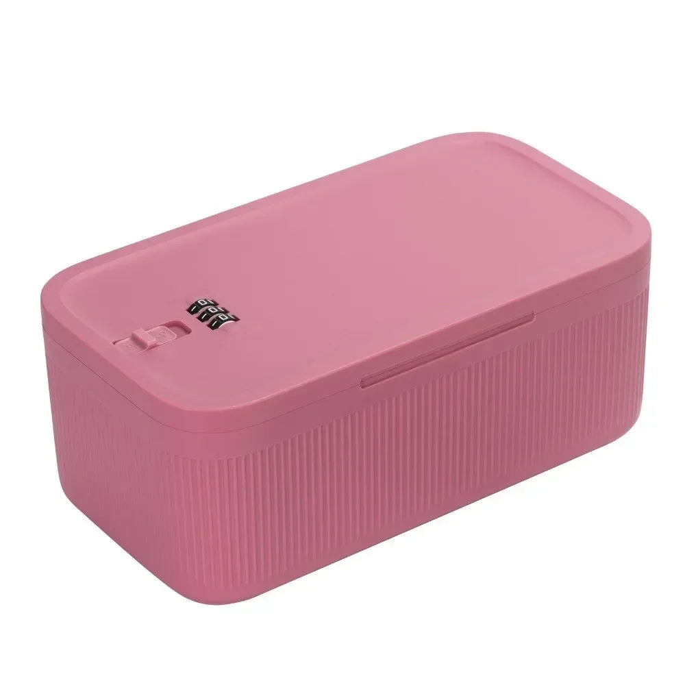 Combination-Lock Storage Box
