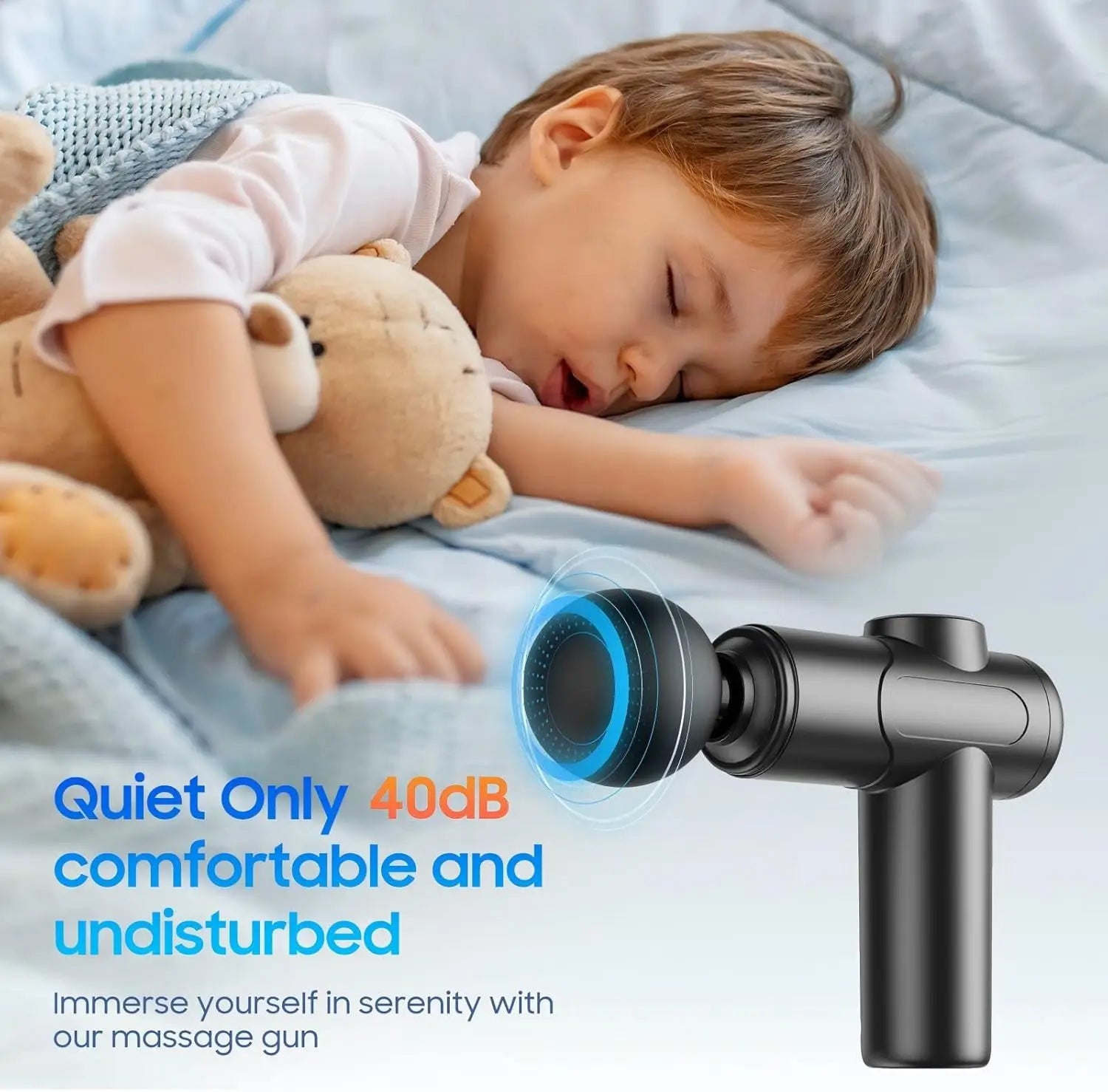 Deep Tissue Massage Gun for Muscle Relief Back Neck Body Massager