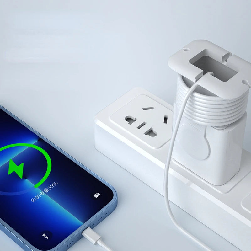 Silicone Charger and Cable Storage Holder